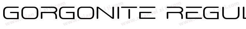Gorgonite Regular字体转换